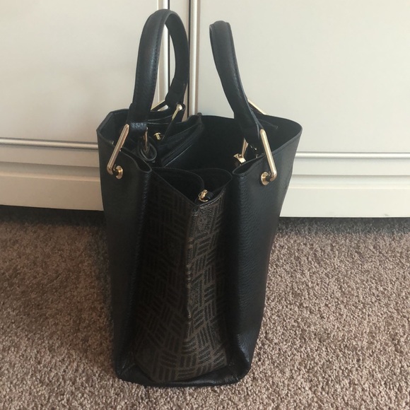 Anne Klein - black and brown purse. Never used - Picture 3 of 4